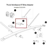 Thule Fahrradanhänger Konsolenadapter 938100