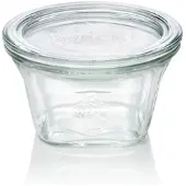 Weck WAS Germany - Quadroglas , 6-teilig, 290 ml, Glas