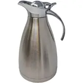 B&S Vakuum Isolierkanne Edelstahl satiniert – 1.5L Heiß 24h & Kaffeekanne
