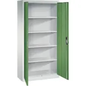 C+P Büroschrank Acurado, 1950x930x400mm, 7035/6011