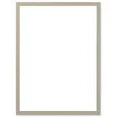THE POSTER CLUB - Bilderrahmen Eiche beige, Echtglas, 30 x 40 cm