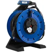 Hedi Vollkunststoff-Kabeltrommel Generation 7 Champion Ø 290 mm mit PRCD-S, 40m - K740N2TFP
