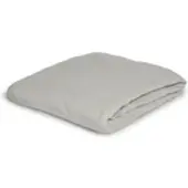 Como Kuschel Jersey Spannbetttuch , grau , Maße (cm): B: 100