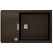 Schock Unterbauspüle Cristadur Tia D-100LS U Bronze BRO Exzenterbedienung