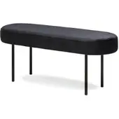 Möbel Kraft Sitzbank ¦ schwarz ¦ Maße (cm): B: 100 H: 38