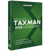 Lexware Finanzsoftware Taxman 2026, Windows, Jahreslizenz, Vollversion, deutsch