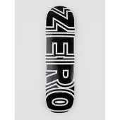 Zero Bold Black 8.5" Skateboard Deck black white Gr. Uni