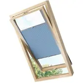KS Handel 24 PREMIUM DOPPELROLLO BH15 DUNKLES HOLZ mit Alu Kassette (125x220 cm, Kassettenfarbe: weiss)