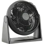 Sichler Haushaltsgeräte Neigbarer Wand- & Tisch-Raum-Ventilator VT-123.WT, 35 Watt, Ø 18 cm