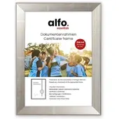 Alfo. Nina DIN A4 silber, Holzrahmen