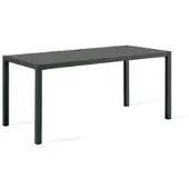 Vermobil Tisch Quatris 160x80x75 cm schwarz