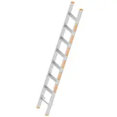 Layher TOPIC 1041 Allzweckleiter Oberleiter mit rutschhemmenden R12 8 Stufen