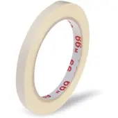 VEPATIM 32x Klebeband Markierungsband Beutelverschluss PVC 66m x 9mm transparent