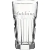 Luxentu Longdrinkglas ROCK 340 ml Name horizontal 1 Stück
