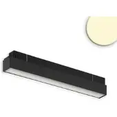 ISOLED Track48 Linearleuchte 30cm schwarz 10W 120° 48V 3000K CRI90 620lm prismatisch Line+ EEK G [A-G] Fiai 116977