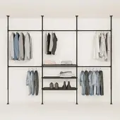 Pamo Design PAMO Kleiderstangensystem LOFT 3 METAL
