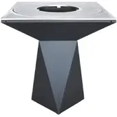 OutInFire Gartenfeuerstelle, Grill mit Grillrost und Stahlbeinen - G1 Graphit