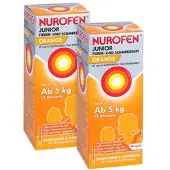 Nurofen Junior Fieber- und Schmerzsaft 2X100 ml