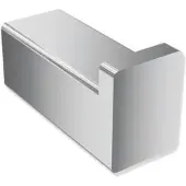 Hewi System 900 Q Einzelhaken 900Q90.00040 chrom, aus Edelstahl, 15x20x38mm