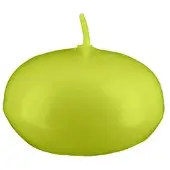 Kopschitz Kerzen Schwimmkerzen Lime Ø 60 x 24 mm, 20 Stück