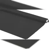 KS Handel 24 PREMIUM DOPPELROLLO BH13 NATUR mit Alu Kassette (55x150 cm, Kassettenfarbe: silber matt)