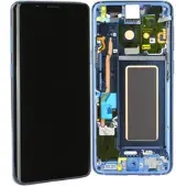 Samsung LCD-Kompletteinheit für Galaxy S9 G960F, Coral Blue