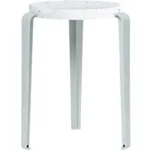 TIPTOE - LOU Hocker Venezia, recycled plastic / pale blue