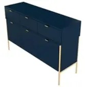 Skandica Sideboard ¦ blau ¦ Maße (cm): B: 120 H: 78