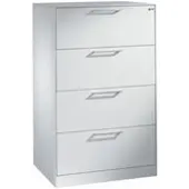 C+P Hängeregistraturschrank 2 bahnig 4 Schübe aus Stahl