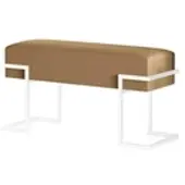 Möbel Kraft Polsterbank Cely , beige , Maße (cm): B: 100 H: 42