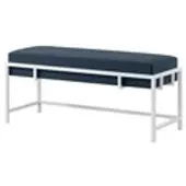 Möbel Kraft Polsterbank Lamo , blau , Maße (cm): B: 100 H: 45
