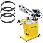 BAMATO Metallbandsäge BMS-150 (400V) Aktionsset inkl. 3x Sägeband