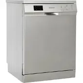 Respekta Geschirrspüler Spülmaschine freistehend Standgerät 60 cm Silber
