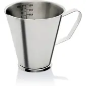 WAS Germany - Messbecher, auf Fuß, 2 ltr., Chromnickelstahl