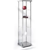 Kerkonn Vitrine Glas abschließbar 45 x 45 cm