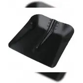 TRIZERATOP Hallenser Randschaufel Schneeschaufel, stahl 35X35 cm