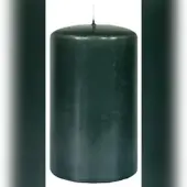Kopschitz Kerzen 4er Adventskerzen, Adventskranz Kerzen Set Grau 10 x Ø 6 cm
