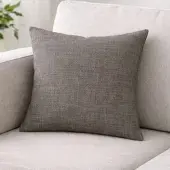 EXKLUSIV HEIMTEXTIL Kissenbezug (4 Stück) warmgrau 40x40 cm