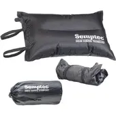 Semptec Selbstaufblasendes Camping-Kopf- und Sitz-Kissen