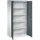 C+P Büroschrank Acurado, 1950x930x600mm, 7035/7016