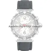 Sinn Leder Lederarmband Alcantara 22mm/18mm BK5122-5001-300A - grau