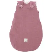 Träumeland Ganzjahresschlafsack Liebmich Baumwollmusselin 2.5 TOG, dunkelrot, 62