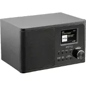 PEAQ PDR 170BT-B-2 Radio, DAB+, Bluetooth, Schwarz