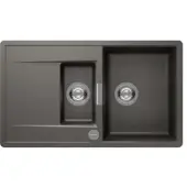 Schock Flächenbündige Spüle Mono D-150 FB 860 x 510 mm silverstone MOND150FBSIL