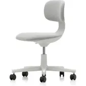 Vitra - Rookie Bürostuhl, soft grey / Plano cremeweiß / sierragrau (Hartbodenrollen)