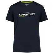 CMP KID T-shirt b.blue-limegreen (24NN) 128