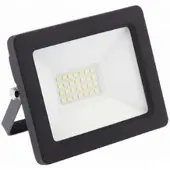 GTV 30w LED Außenbereich Strahler Leuchte IP65 in schwarz Eckig|Kaltweiß