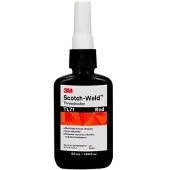 3M Scotch-Weld Anaerober Klebstoff zur Schraubensicherung TL71, Rot, 50 ml
