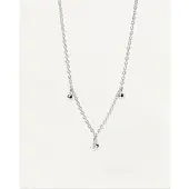PDPaola PD PAOLA - LOVE TRIANGLE HALSKETTE - silber