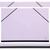 Clairefontaine 10x Zeichenmappe mit Gummizug 37x52 cm - Flieder 144703C